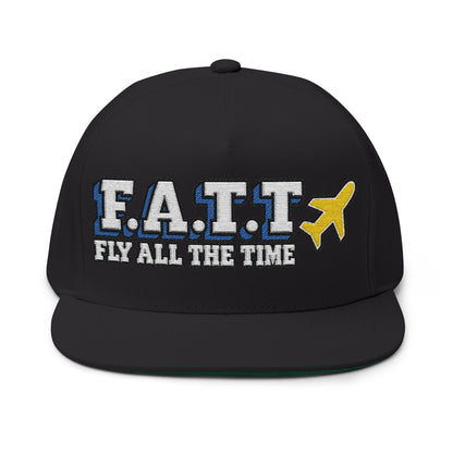 F.A.T.T Jacksonville Jersey Matching Snapback — Teal / Gold | Cotton