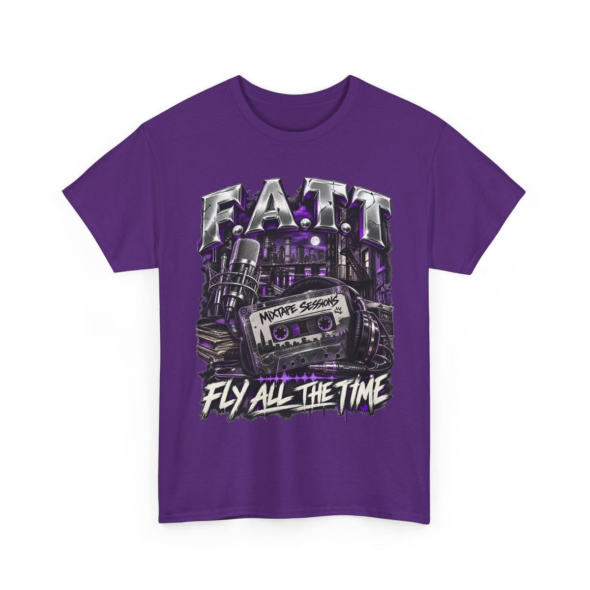 F.A.T.T Mixtape Graphic Tee — Concord | Cotton S–5XL