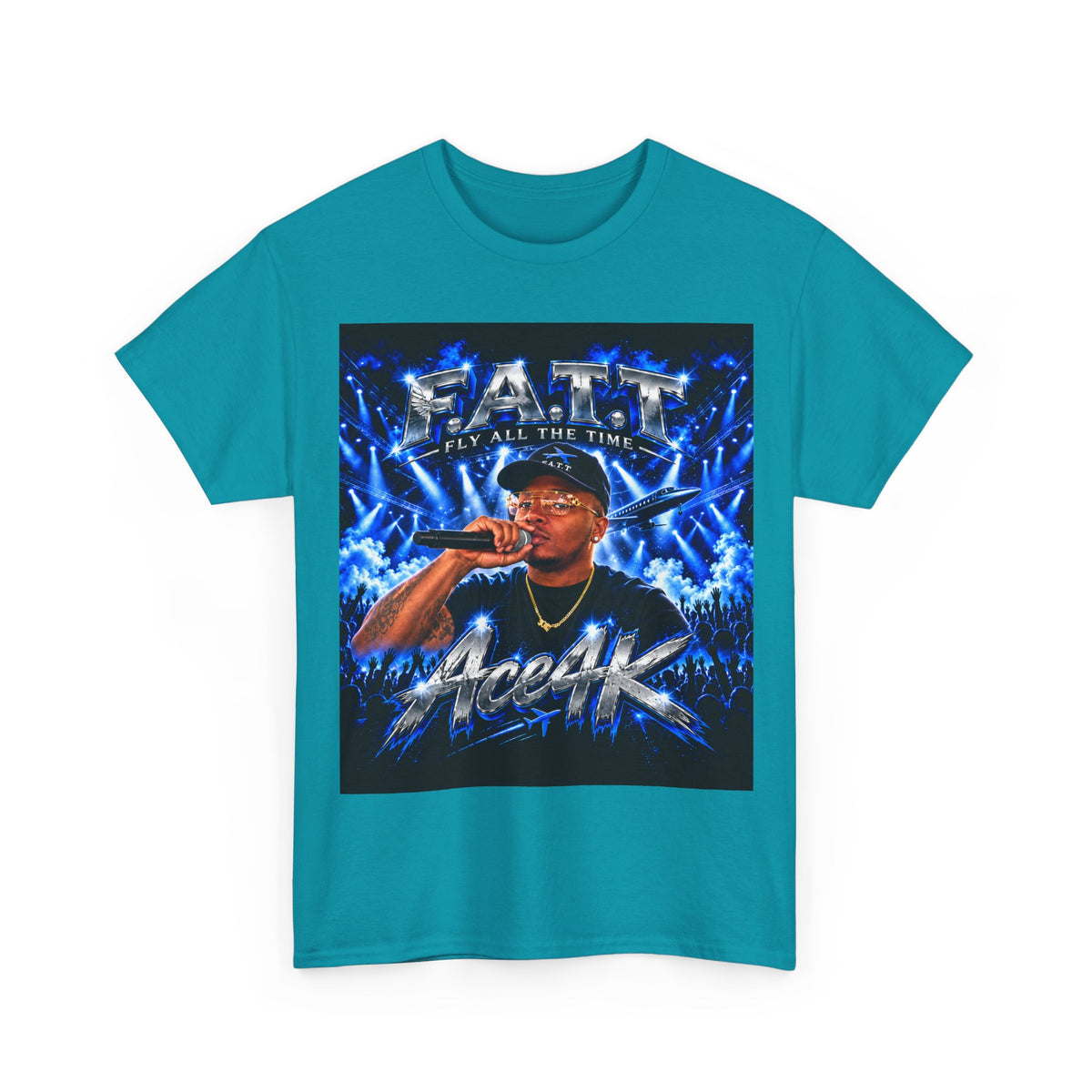 F.A.T.T Ace4K Graphic Tee — Matching Colors | 15×17 Front + Back
