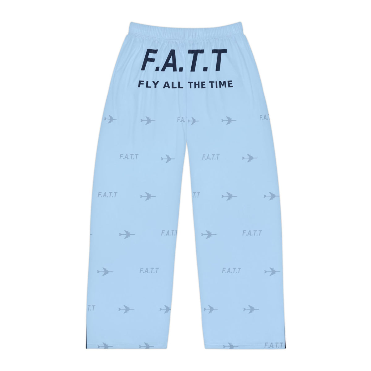 F.A.T.T Men's Flight Lounge Pants — Sky Blue / Navy