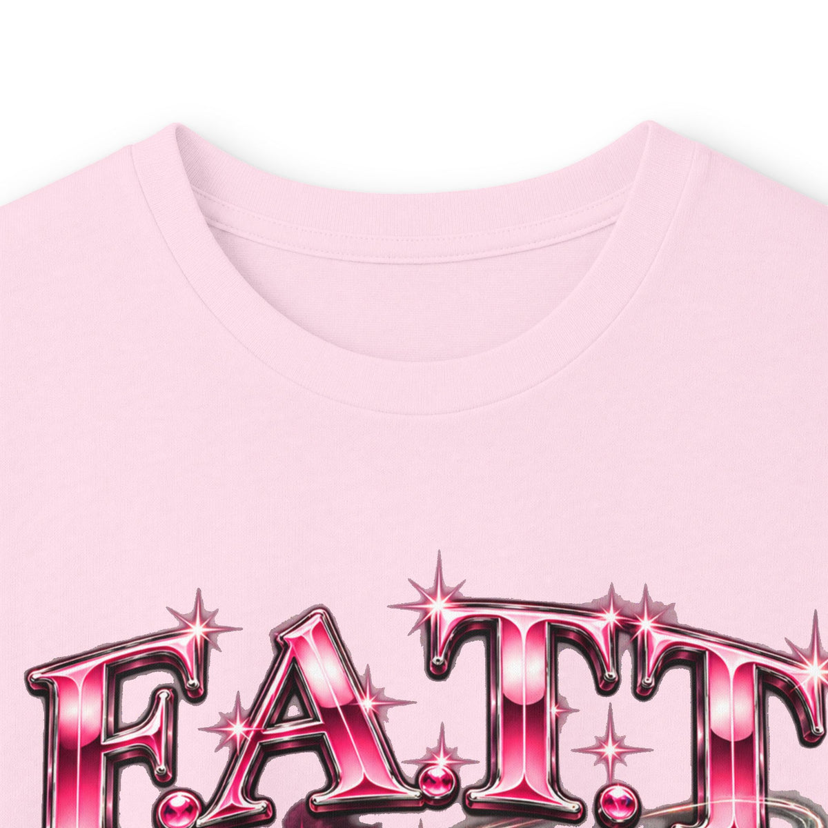 F.A.T.T Women’s Pink Butterfly Graphic Long Sleeve