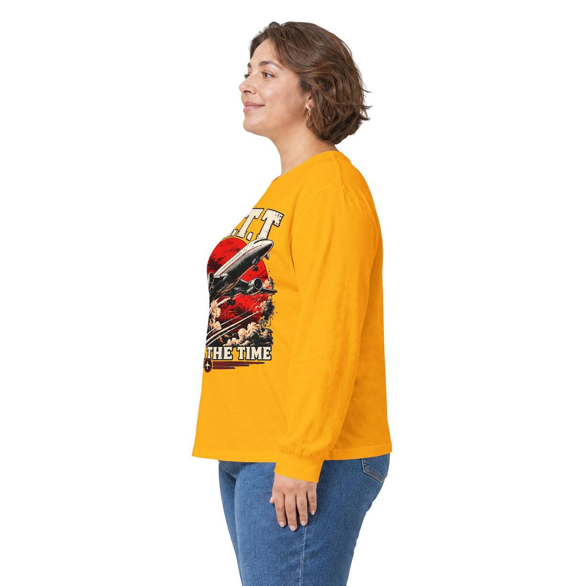 F.A.T.T Vintage Flight Graphic Long Sleeve
