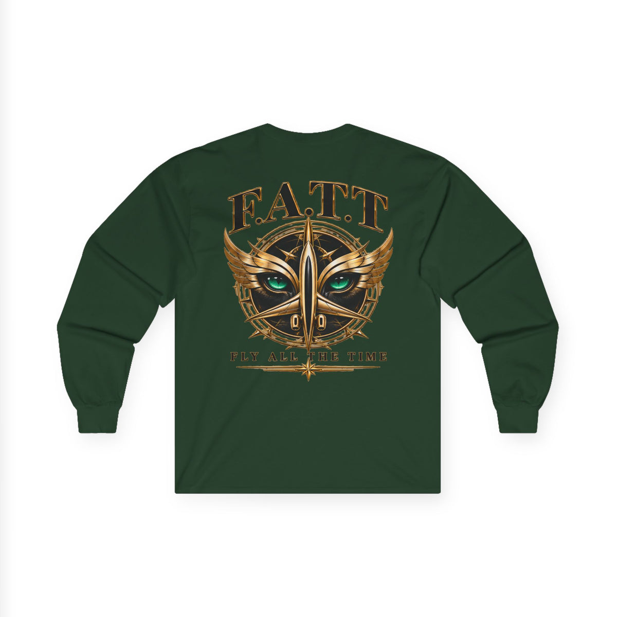 F.A.T.T Women’s Black Panther Graphic Long Sleeve