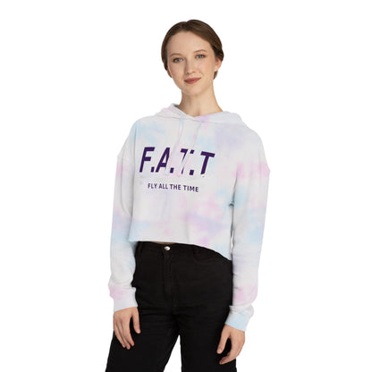 F.A.T.T Women's Flight Cropped Hoodie