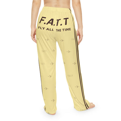 F.A.T.T Women's Flight Lounge Pants — Butter Yellow / Chocolate