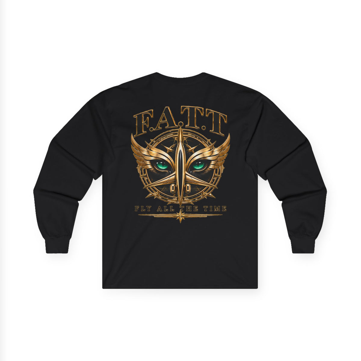 F.A.T.T Women’s Black Panther Graphic Long Sleeve