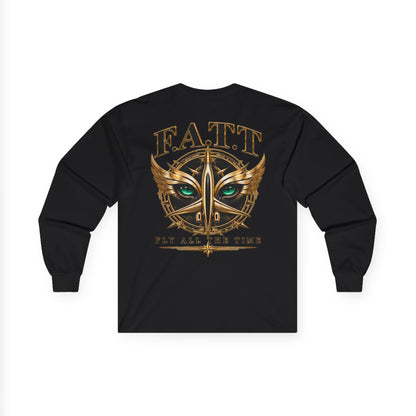 F.A.T.T Women’s Black Panther Graphic Long Sleeve
