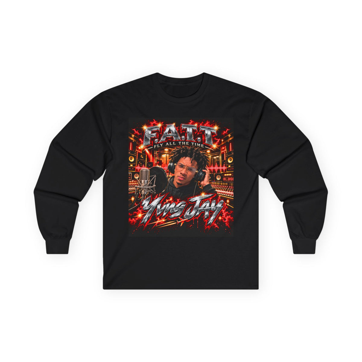 F.A.T.T Yvng Jay Cotton Long Sleeve — Front + Back