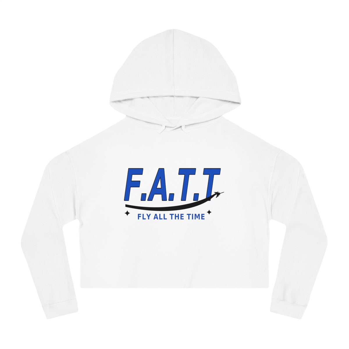 F.A.T.T Women's Flight Cropped Hoodie