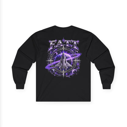 F.A.T.T Purple Space Flight Graphic Long Sleeve