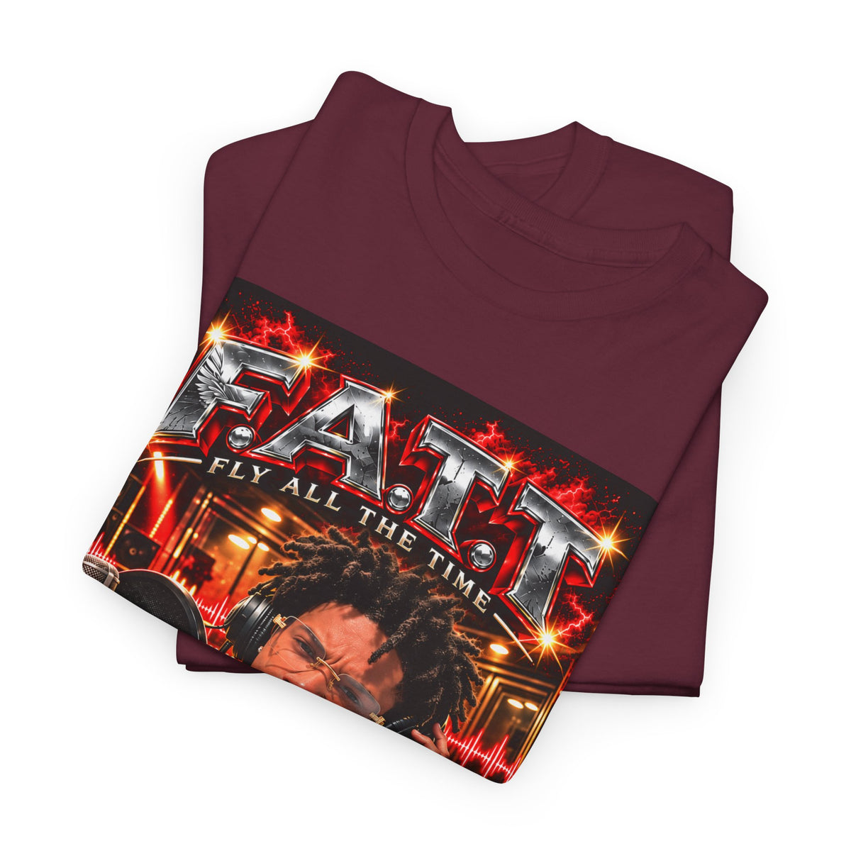 F.A.T.T Yvng Jay Graphic Tee — Matching Colors | 15×17 Front + Back