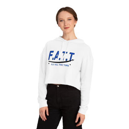 F.A.T.T Women's Flight Cropped Hoodie
