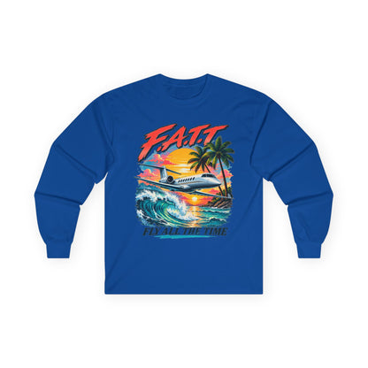 F.A.T.T Tropical Coastal Flight Graphic Long Sleeve