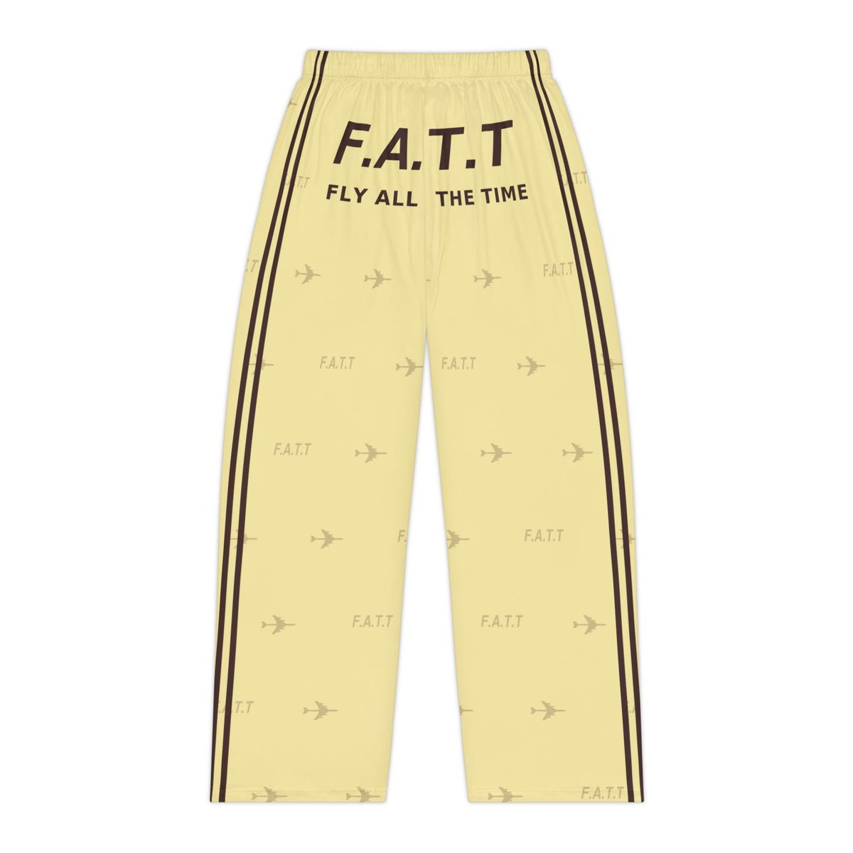 F.A.T.T Women's Flight Lounge Pants — Butter Yellow / Chocolate