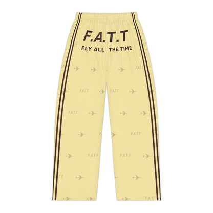 F.A.T.T Women's Flight Lounge Pants — Butter Yellow / Chocolate