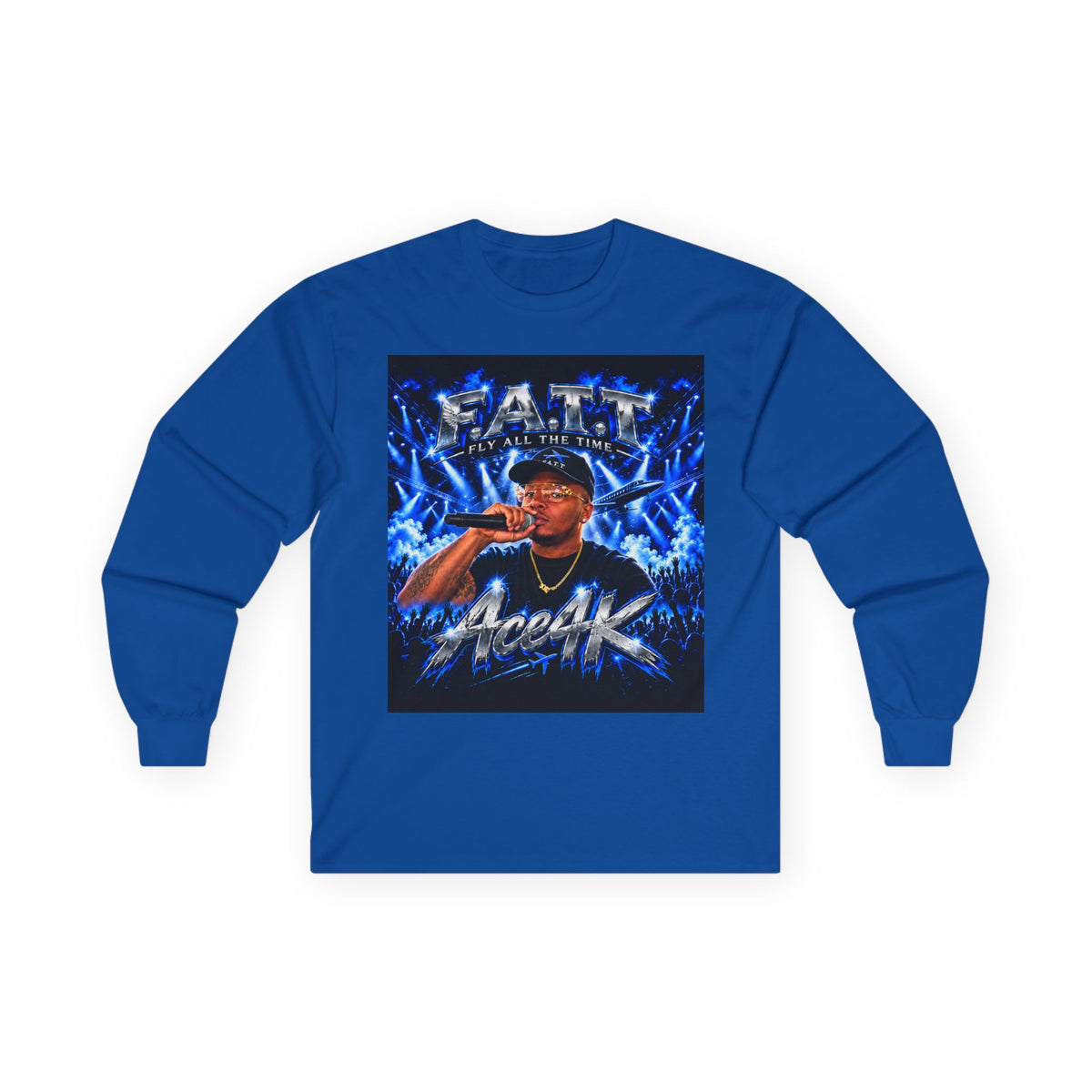 F.A.T.T Ace4K Cotton Long Sleeve — Front + Back
