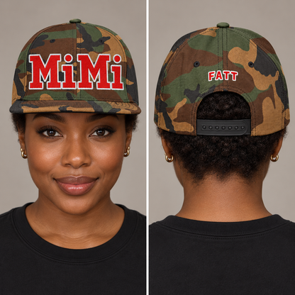 MiMi by FATT Snapback — Camouflage / Red