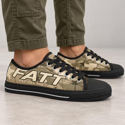 FATT Desert Camo Urban Peak Low — side on-foot view