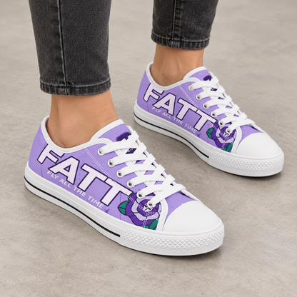 FATT Lilac Wings Urban Peak Low — front three-quarter on-foot view