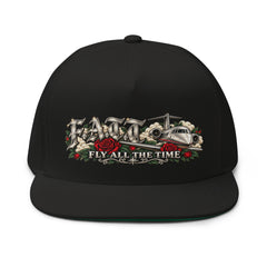 FATT Red Rose Flight Snapback